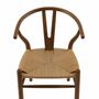 Armchairs - MU74023 Dark Elm Salma Chair 49X42X78Cm - ANDREA HOUSE