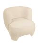 Fauteuils - Fauteuil Dana en peau de mouton MU74088 81 x 81 x 71 cm - ANDREA HOUSE