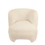 Fauteuils - Fauteuil Dana en peau de mouton MU74088 81 x 81 x 71 cm - ANDREA HOUSE