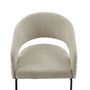 Armchairs - MU74107 Mila Upholstered Chair 56X56X82Cm - ANDREA HOUSE