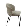 Armchairs - MU74110 Beige Lina Upholstered Chair 59X56X79 - ANDREA HOUSE