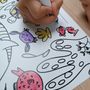 Children's arts and crafts - The colouring table - the Coloritable Farm model - DB KIDS (LES DRÔLES DE BOUILLES)