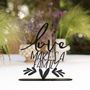 Objets de décoration - Slogan « L'amour fait une famille - HYA CONCEPT STORE