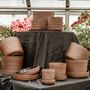 Décorations florales - Pot à fleurs avec soucoupe · SOL - VAIDAVA CERAMICS