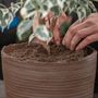 Floral decoration - Plant pot with saucer · SOIL - VAIDAVA CERAMICS