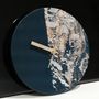 Horloges - L’Horloge Marbrée de style Maki-e : Phase de la Lune - TAIWAN CRAFTS & DESIGN