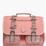 Bags and backpacks - Cartable Vintage Fantasy 38 cm - GLOSSY PINK - CAMELEON