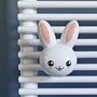 Gifts - Bunny ceramic hanger for towel rail radiators - LETSHELTER SRL