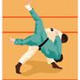 Poster - Judo poster | Sport wall art - ZEHPUR