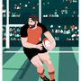 Affiches - Affiche rugby | Poster de rugby vintage - ZEHPUR