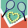 Poster - Sports poster - Passion Tennis - ZEHPUR