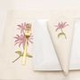 Gifts - Burgundy Dandelion Napkin set of 2 - HYA CONCEPT STORE