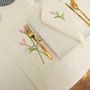 Gifts - Bulb Pink Flower Napkin Set of 2 - HYA CONCEPT STORE