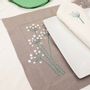 Cadeaux - Ensemble de 2 serviettes longues en forme de mimosa - HYA CONCEPT STORE
