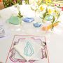 Cadeaux - Set de table lavable Big Flower de 2 - HYA CONCEPT STORE