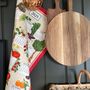 Kitchen linens - Mon vegetable garden 2025 calendar tea towel - BEAUVILLÉ