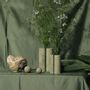 Vases - Green glass and stone vase for flowers, PAPILIO MAGNO - COKI