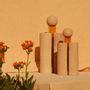 Vases - Vase à fleurs en verre et pierre, PAPILIO MAGNO - COKI