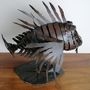 Unique pieces - lion fish metal sculpture - PACOM-CONCEPT