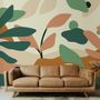 Other wall decoration - Botanical panoramic wallpaper - ACTE-DECO