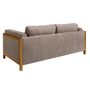 Sofas - 2 seater sofa in brown fabric - ANGEL CERDÁ