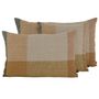 Fabric cushions - Saporo linen cushion and comforter - HAOMY / HARMONY TEXTILES