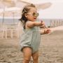 Glasses - Toddler Round Sunglasses Desert Sand 1-3Y - OLIVIO&CO SAS