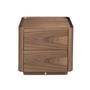 Night tables - Walnut bedside table with lighting - ANGEL CERDÁ