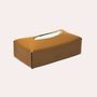 Decorative objects - Allos leather tissue box - MIDIPY