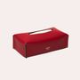 Decorative objects - Allos leather tissue box - MIDIPY