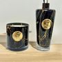 Candles - Black Fig & Sandalwood XL Scented Candle in blown glass 680 gr - SPIRIT OF PROVENCE