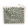 Bags and totes - Shopping and Cosmetic Bag ABSTRACT FLOWERS & ABSTRACT LEAVES - TRANQUILLO