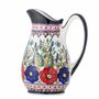 Tea and coffee accessories - Florist Jug, Red, Stoneware - CREATIVE COLLECTION