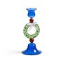 Glass - Candle holder merry wreath - &KLEVERING
