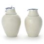 Ceramic - [NANAL (Yeoju City)] Vase - White Porcelain Prunus - K-CERAMIC(LIVING BY SOIL)