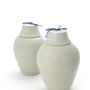 Ceramic - [NANAL (Yeoju City)] Vase - White Porcelain Prunus - K-CERAMIC(LIVING BY SOIL)