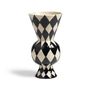 Coussins - Vase losange noir/rouge/vert - &KLEVERING