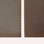 Formal plates - Grimaud leather placemat - MIDIPY