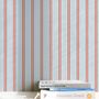 Other wall decoration - Lido stripe wallpaper - ALL THE FRUITS