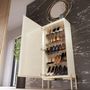 Wardrobe - Shoe cabinet in MDF 15 pairs of capacity - FRANCO FURNITURE