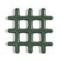 Glass - Trivet grid green - &KLEVERING