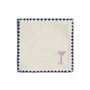 Decorative objects - Napkin cocktail zigzag set of 4 - &KLEVERING