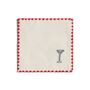 Decorative objects - Napkin cocktail zigzag set of 4 - &KLEVERING