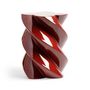 Decorative objects - Pillar marshmallow burgundy - &KLEVERING