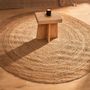 Contemporary carpets - ROUND JUTE RUGS - CALMA HOUSE