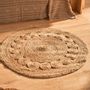 Tapis contemporains - TAPIS RONDS EN JUTE - CALMA HOUSE