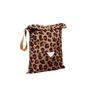 Scarves - Pull-on hood in animal print reversible black - FUDOON