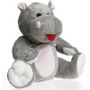 Soft toy - Cherry Belly Cuddle Hippo Cherry Pit Pillow - Washable - INATURA