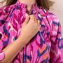 Apparel - Koa pink scallop trim dress with drawstrings - HYA CONCEPT STORE