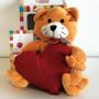 Soft toy - Cherry Belly Cuddly Cat Cherry Stone Pillow - Washable - INATURA